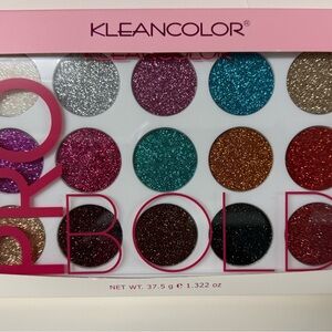 Kleancolor Pro Bold Glitter Eyeshadow Palette